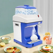 5L Electric Shaved Ice Crusher Machine Snow Cone Maker Ice Shaving Machine 250W