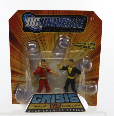 DC Universe Arch Enemies Series Shazam vs Black Adam New NIP 2008