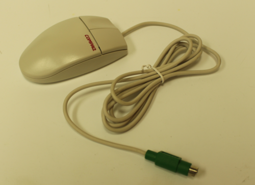 GENUINE COMPAQ PS/2 M-S34 400 DPI COMPUTER MOUSE 2 BUTTON - NEW - FAST SHIPPING - Picture 1 of 8