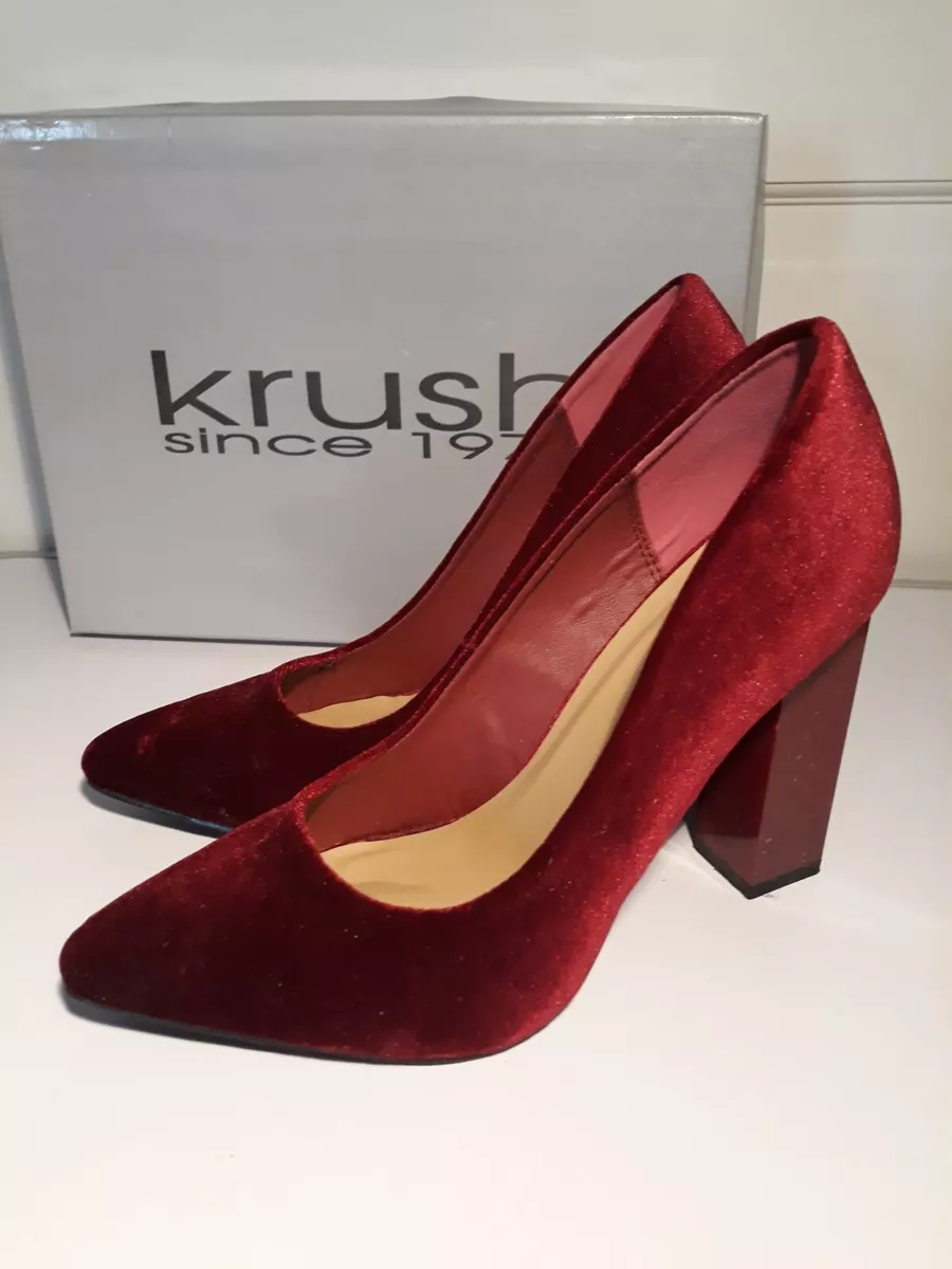 Berry coloured shoes sales