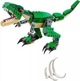 LEGO Creator 3 in 1 Mighty Dinosaur Toy, Transforms from T. rex to Triceratops..