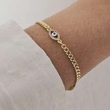 Evil Eye Bracelet Good Luck Energy Protection Charm for Men  Woman Jewelry