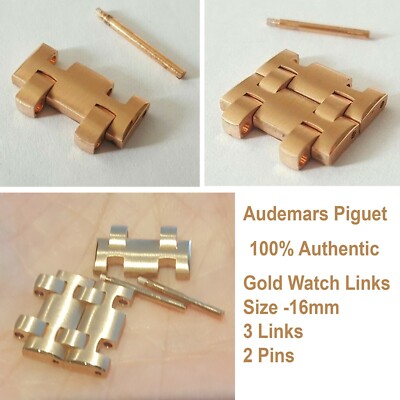 Pre-Owned 100% Authentic Audemars Piguet Gold Watch Link 16mm x 3