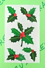 Mrs. Grossman's Holly Sticker 