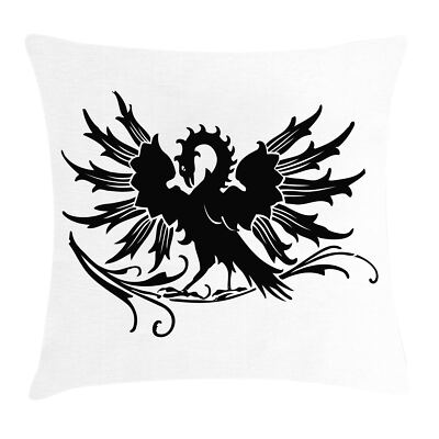 Kissenbezug Dekokissen für Sofa keltisch Medieval Eagle