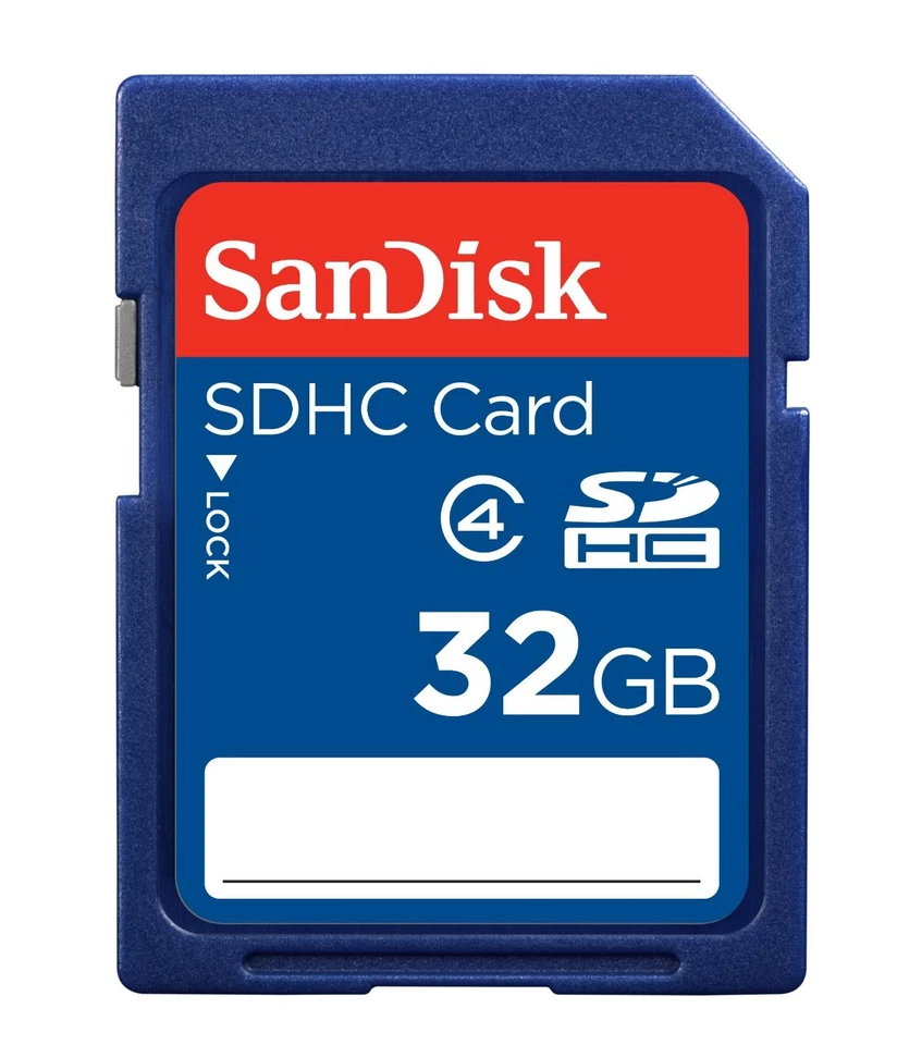 New SanDisk 32GB SD SDHC Class 4 Camera Flash Memory Card 32 G SDSDB-032G - Image 2 of 2