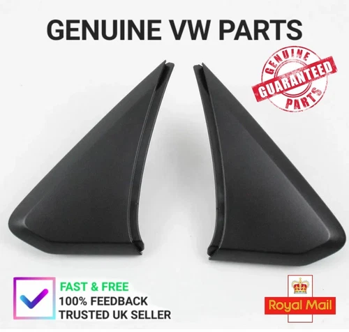 Volkswagen Transporter T6 2016+ wing mirror trim - front insert cap LEFT + RIGHT