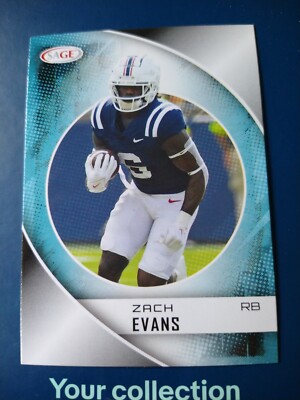 2023 SAGE Football Zach Evans #7 Mississippi Rookie RC