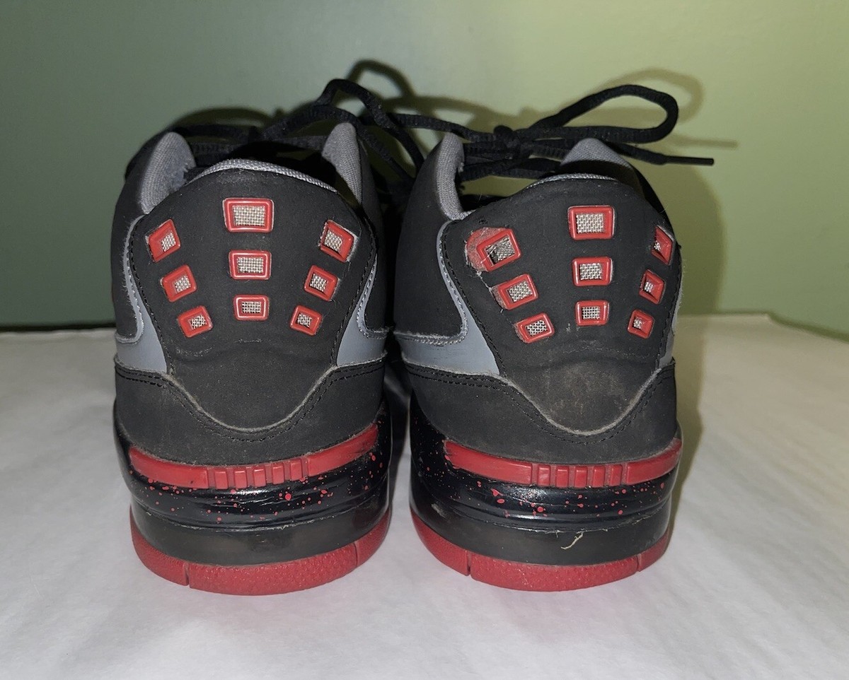 Air Jordan Flight 23 Black Gray Red 2015 Lace-Up Sneakers  display picture 1
