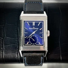 Jaeger LeCoultre Reverso Tribute Blue 2020 Ref Q3978480 214.8.62 Mono Face