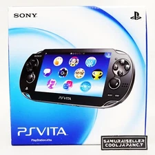 SONY Playstation PS Vita PCH-1000 ZA01 Black Wi-fi Model Console Japan NEW