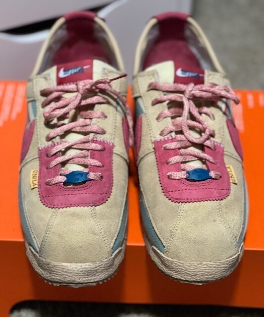 Nike Union LA Cortez SP Sesame Men Shoes Size 10 Worn DR1413