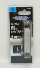 NEW in Package Shoreline Marine SL52088 - 4" White LED Utility Strip Light 12V