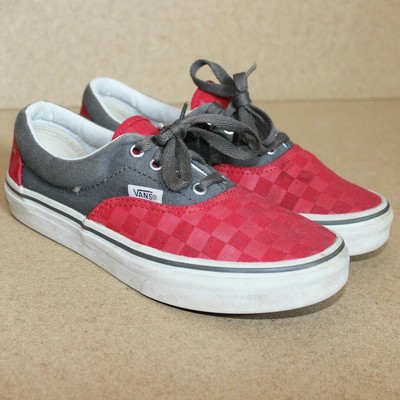 red vans trainers