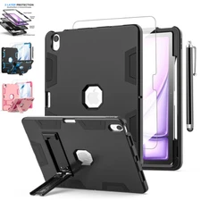 For Apple iPad Air M2/M3 11"/13 in Case Hybrid Shockproof Heavy Duty Stand Cover
