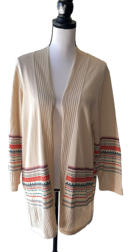 Vicki Wayne Size XL Tan Multi Southwest 