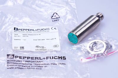 PEPPERL FUCHS induktiver Sensor NBB8-18GM50-E2-V1-M  240170 PNP schließer NEU