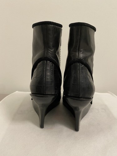 100% authentic Haider Ackermann Boots with special heel, size 37.5 - Foto 3 di 10