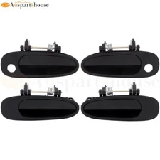 4 PCS Exterior Left Right Door Handles For 1993-1997 Geo Prizm Toyota Corolla