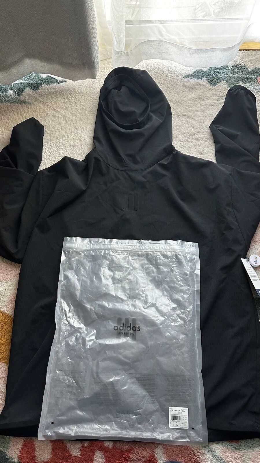 Fear Of God x Adidas Felpa con cappuccio elasticizzata