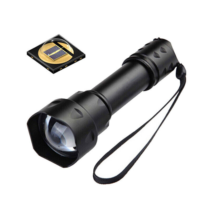 IR T50 940nm Flashlight Infrared LED Torch Night Vision Zoom