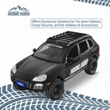 Fit 03-10 Porsche Cayenne GTS / Turbo / Turbo S Luggage Cargo Carrier Roof Rack