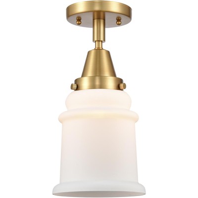 Innovations Lighting 447-1C-SG-G181-LED Franklin Restoration Canton Flush Mount