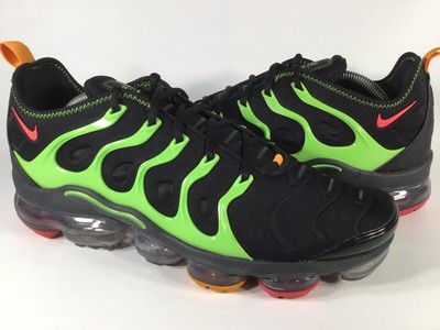 lime green and black vapormax
