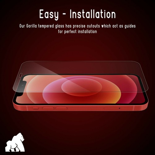 iPhone 16 Pro Max, 16 15 14 13 12 11 X 7 Gorilla Tempered Glass Screen Protector - Picture 27 of 36