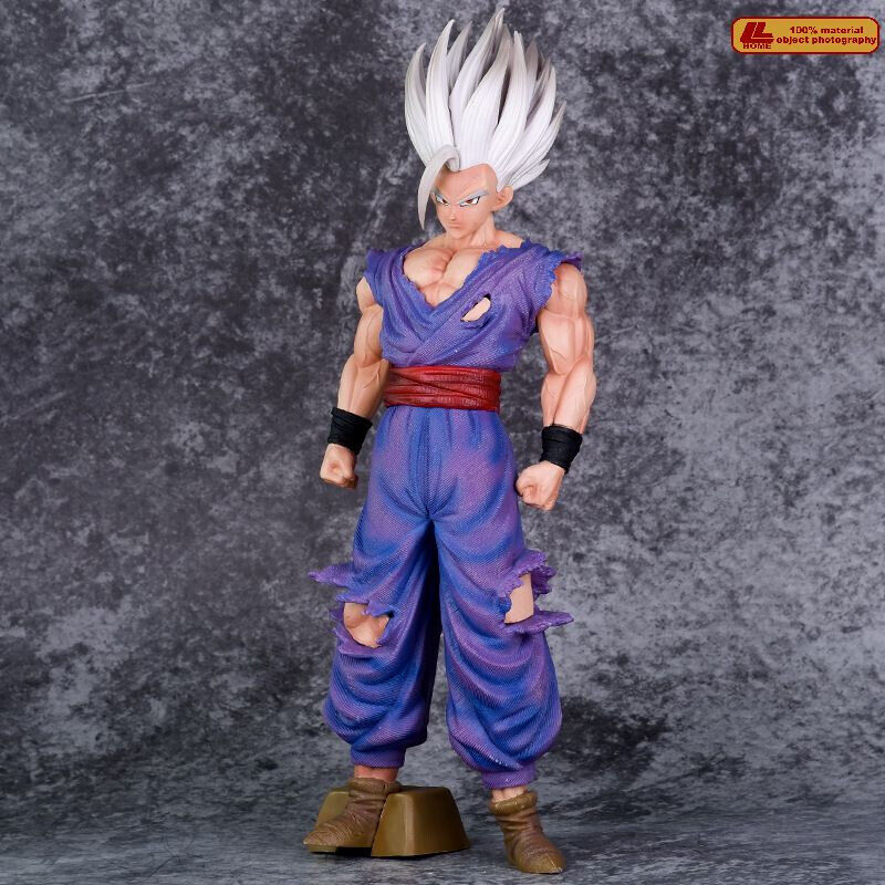 Anime Dragon Ball Z Son Goku Figure White Hair And Black Hair