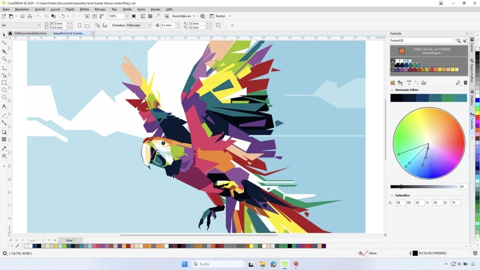 CorelDRAW Graphics Suite Special Edition 2024 / Dauerlizenz / (Win10/11-64bit) O - Bild 4 von 4