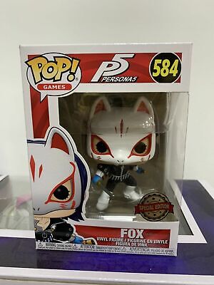 Funko POP #584 Persona 5 FOX Yusuke Exclusive Games | eBay