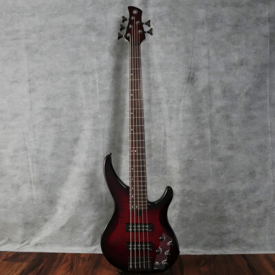 Yamaha TRBX605FM Electric Bass Guitar Dark Red Burst | eBay