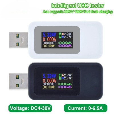 10 in 1 Tester DC Digital Amperimetro Current Voltage Meter Detector Indicator