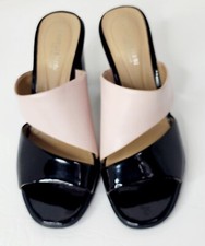 Naturalizer N5 Comfort Mules 8.5m Black And Light Pink