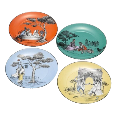 Wedgwood Sheila Bridges Accent Plate Fine Bone China Set of 4 | eBay