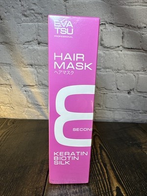 Evatsu 8-Second Hydrating Hair Mask Spray - Rinse-Out Deep Keratin Treatment