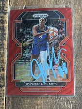 2022 Panini WNBA Prizm Joyner Holmes #51 Ruby Wave Red Signed IP Autograph