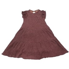 Altar'd State Smocked Flirty Flowy Tiered Ruffle Sleeve Short Mini Dress Size M