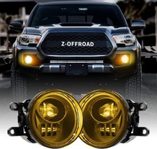 Z-offroad Yellow Led Fog Lights Assembly With W Clear Lens