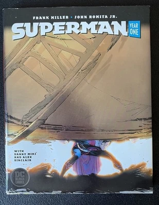 Superman Year One Hardcover Frank Miller Hard Cover DC Black Label GR - Image 1 of 4