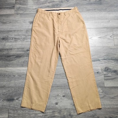 Vintage Polo Ralph Lauren klassische Passform Anzughose Herren W34 L29 beige guter Zustand