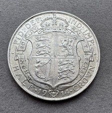 1914 Half Crown - King George V - Fantastic Condition