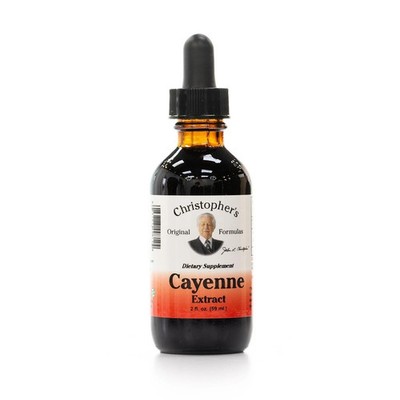 Christopher's Original Formulas Cayenne Liquid Extract (40,000 H.U.) 2 fl.oz