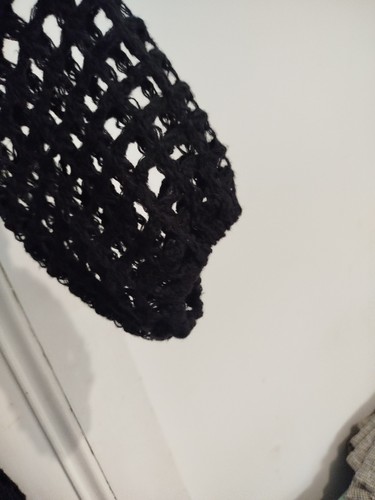 Amazing Long Hole Knit Dress Goth Grunge Punk - Picture 4 of 4