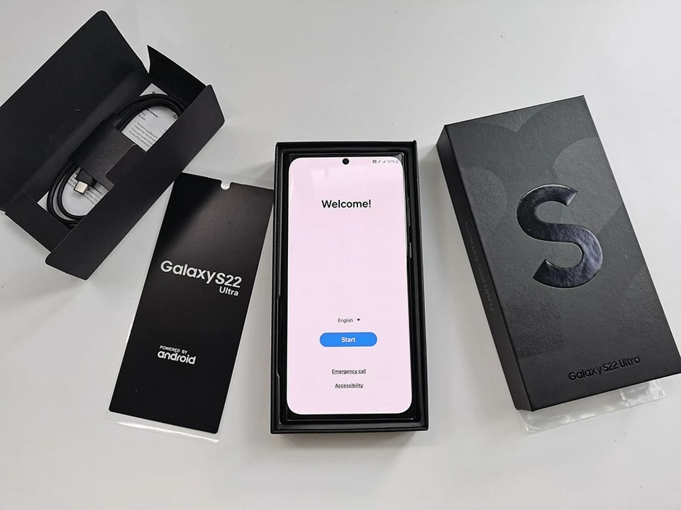 Samsung Galaxy S22 Ultra 5G Factory Unlocked SM-S908U1 Good Condition 12+256GB - Image 2 of 4