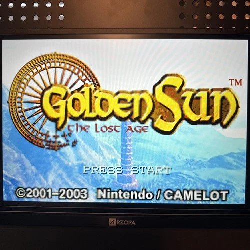 Golden Sun The Lost Age - Nintendo Game Boy Advance GBA