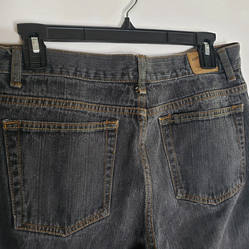 Pantalones de mezclilla Canyon River Blues para jóvenes niños talla 32 H lavado husky negro gris unisex Foto 3 de 4