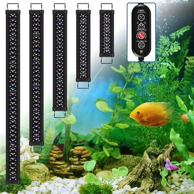 LED aquarium IP66 12W-36W Light Dimmable RGB Remote control Fish tank Lights