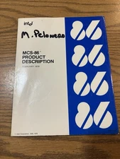 Intel MCS-86 Product Description 1978 1979 CPU